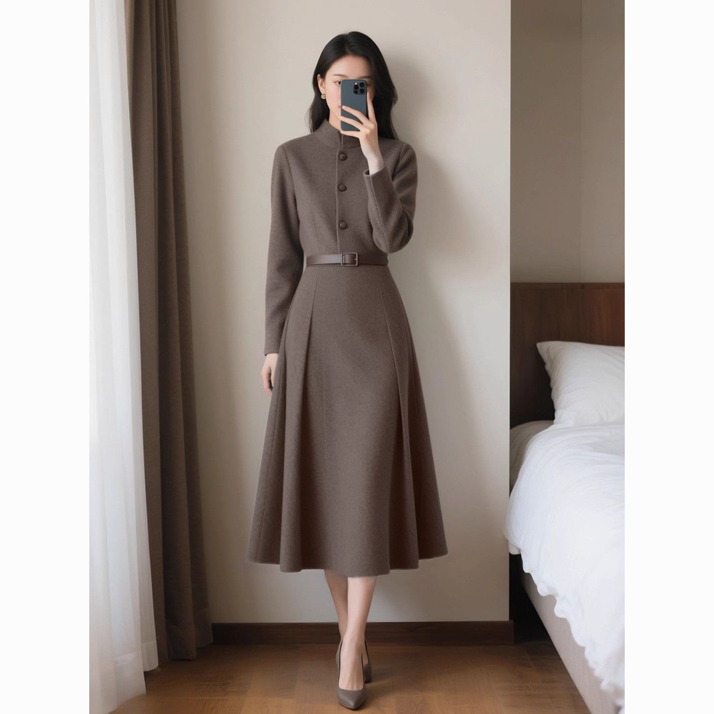 French-style Age-reducing Elegant Dress