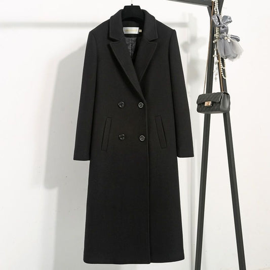 Womens Slimming Figure-flattering Coat For Fall And Winter