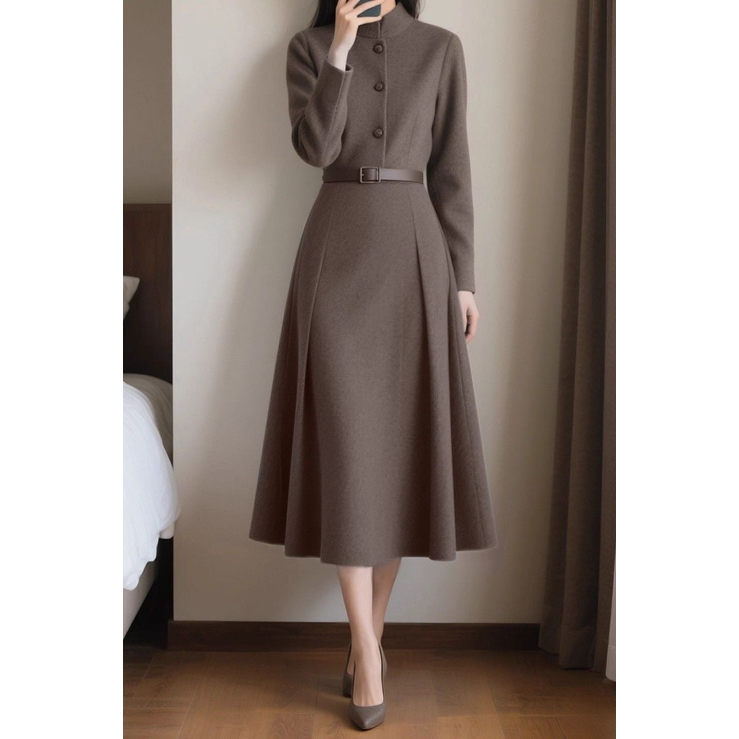 French-style Age-reducing Elegant Dress