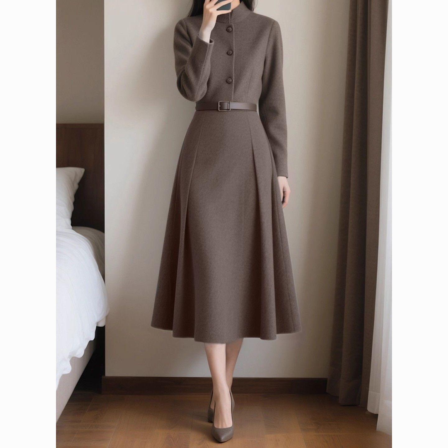 French-style Age-reducing Elegant Dress